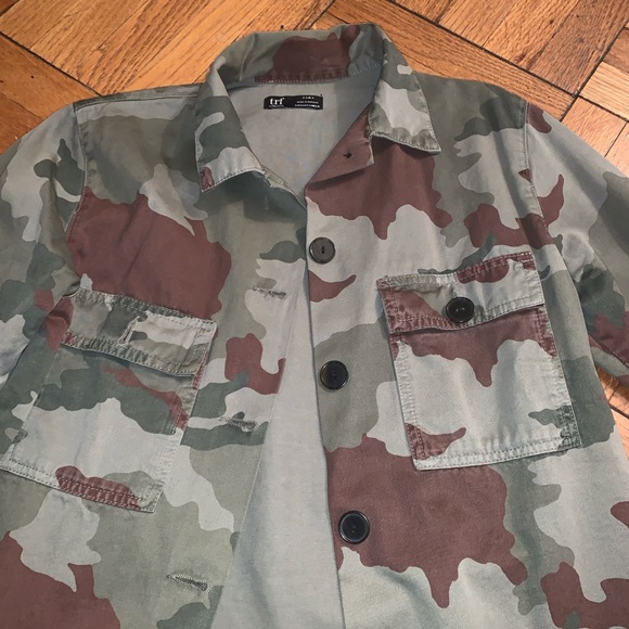 ZARA CAMO JACKET - Picture 2 of 3